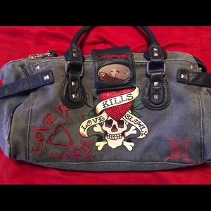Ed hardy jean purse
